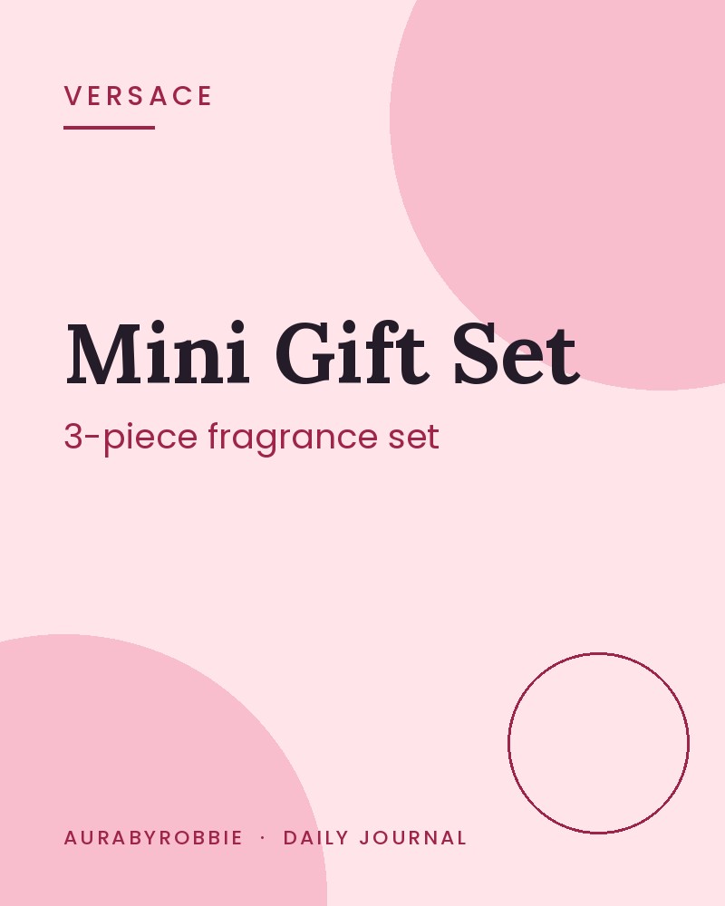 Versace Perfume for Women Variety 3-Piece Mini Gift Set