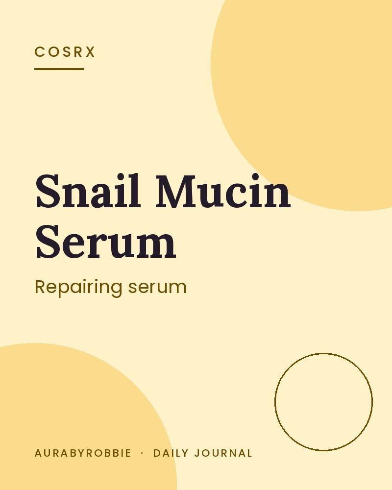 COSRX Snail Mucin 96% Power Repairing Serum
