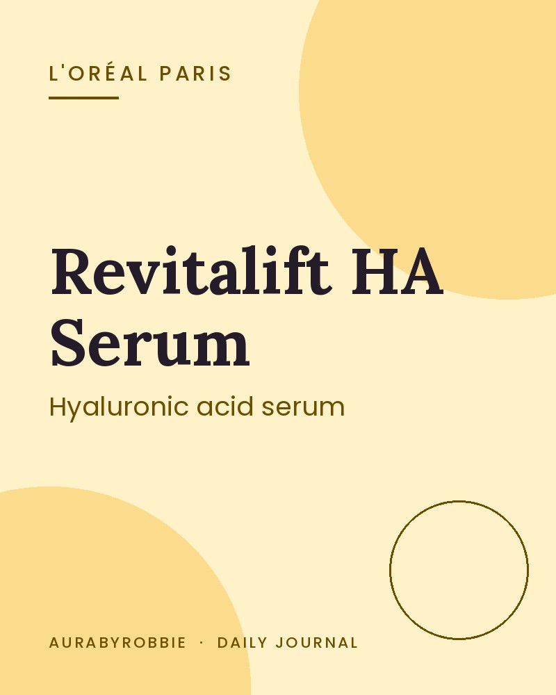 L'Oreal Paris Revitalift 1.5% Pure Hyaluronic Acid Serum