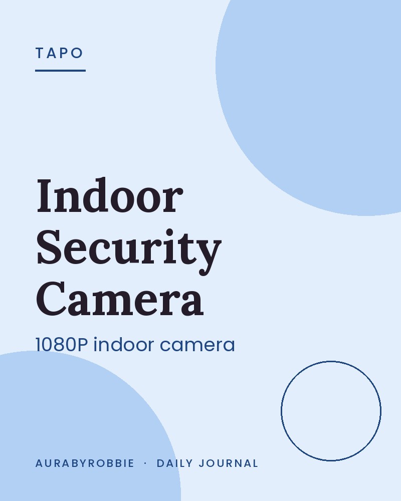 Tapo 1080P Indoor Security Camera