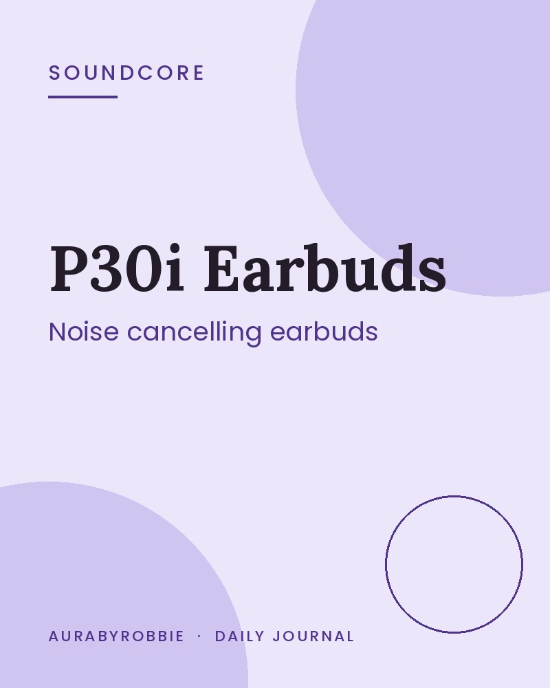Soundcore P30i by Anker Noise Cancelling Earbuds