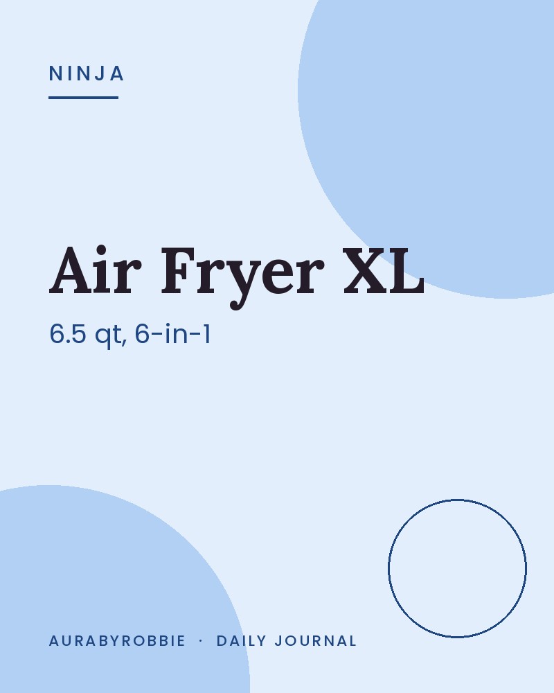 Ninja Air Fryer XL with MaxCrisp, 6.5 Qt