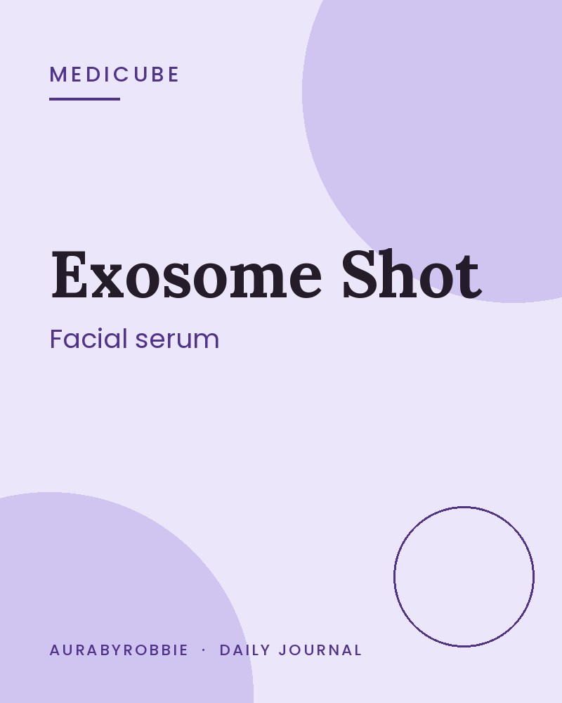 medicube Exosome Shot Zero Facial Serum