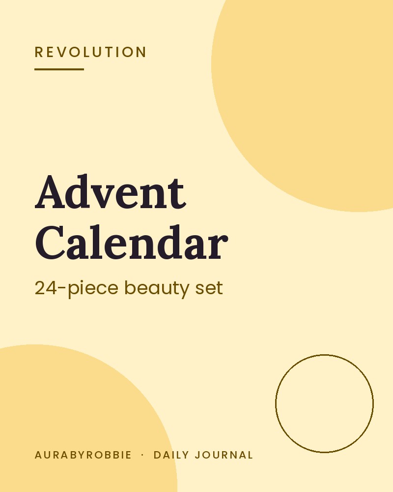 Revolution Makeup 2025 Advent Calendar, 24-Piece Beauty Set