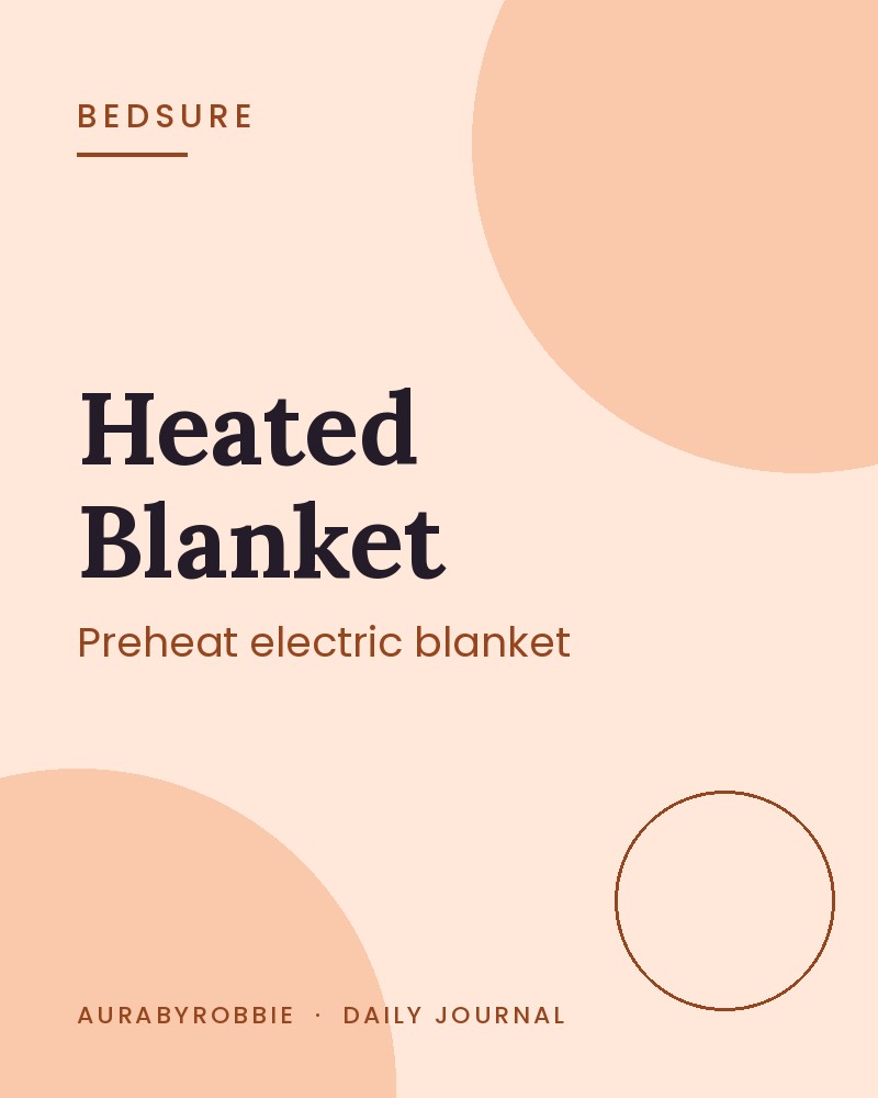 Bedsure Heated Blanket Full Size, Soft Electric Blanket with Preheat